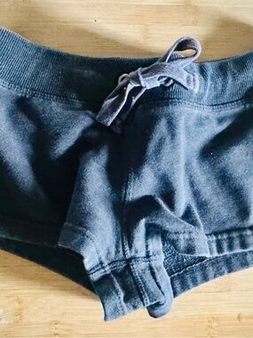 Women’s Navy Blue Drawstring Lounge Shorts